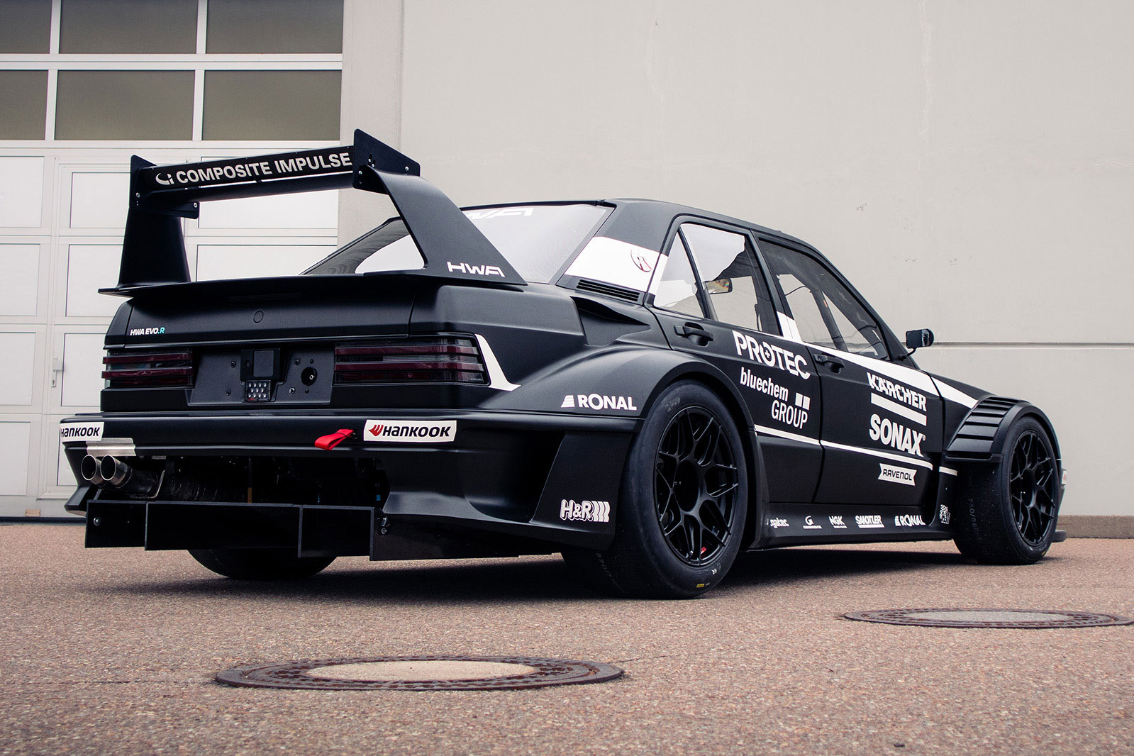 Mercedes 190E EVO II regresa en una nueva versión en las 24 horas de carrera